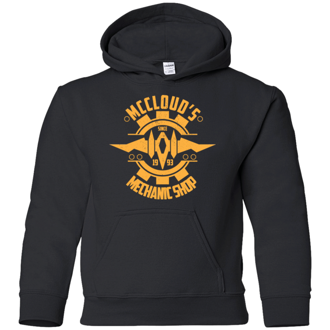 Sweatshirts Black / YS McCloud Mechanic Shop Youth Hoodie