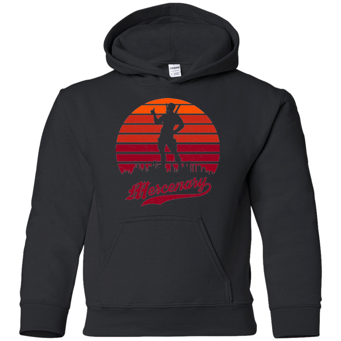 Sweatshirts Black / YS Mercenary SunSet Youth Hoodie