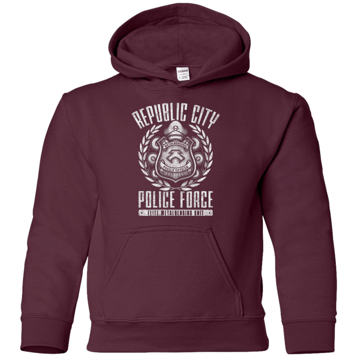 Sweatshirts Maroon / YS Metal is Enduring Youth Hoodie