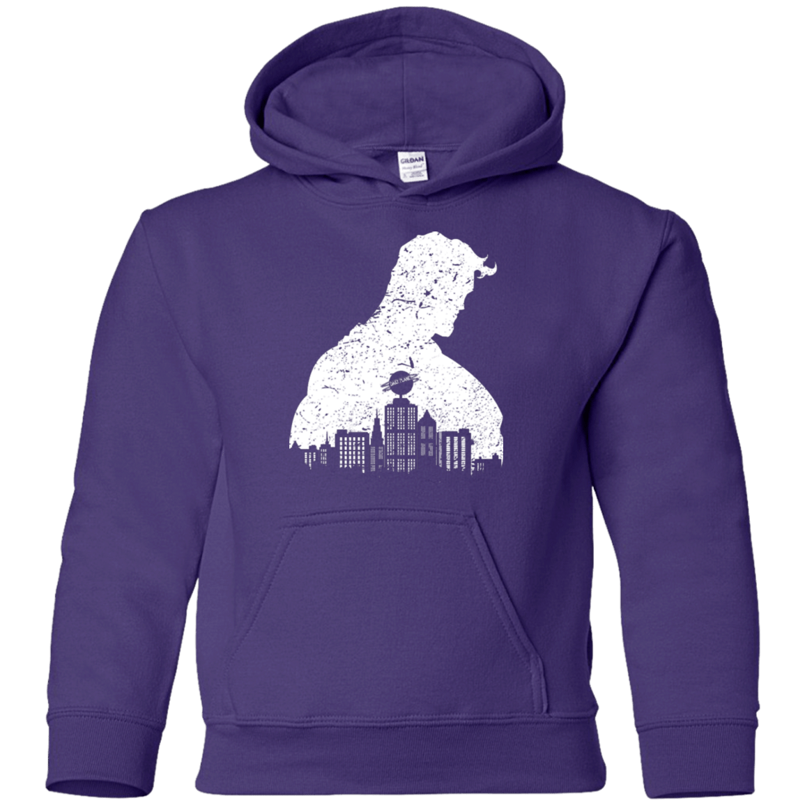 Sweatshirts Purple / YS Metropolis Shadow Youth Hoodie