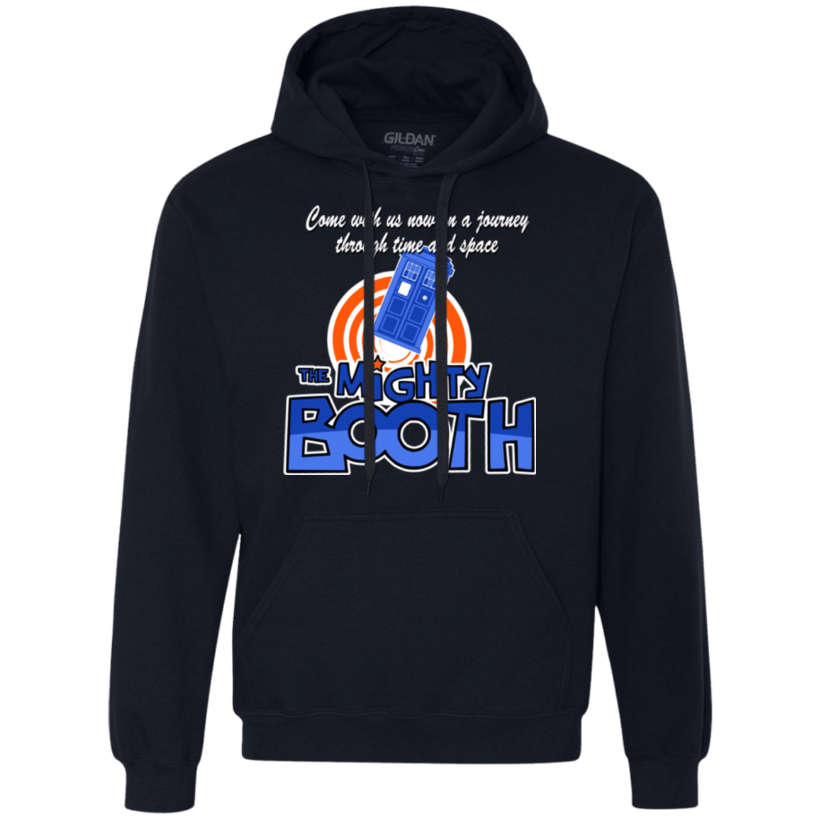 Sweatshirts Navy / Small Mighty Booth Premium Fleece Hoodie