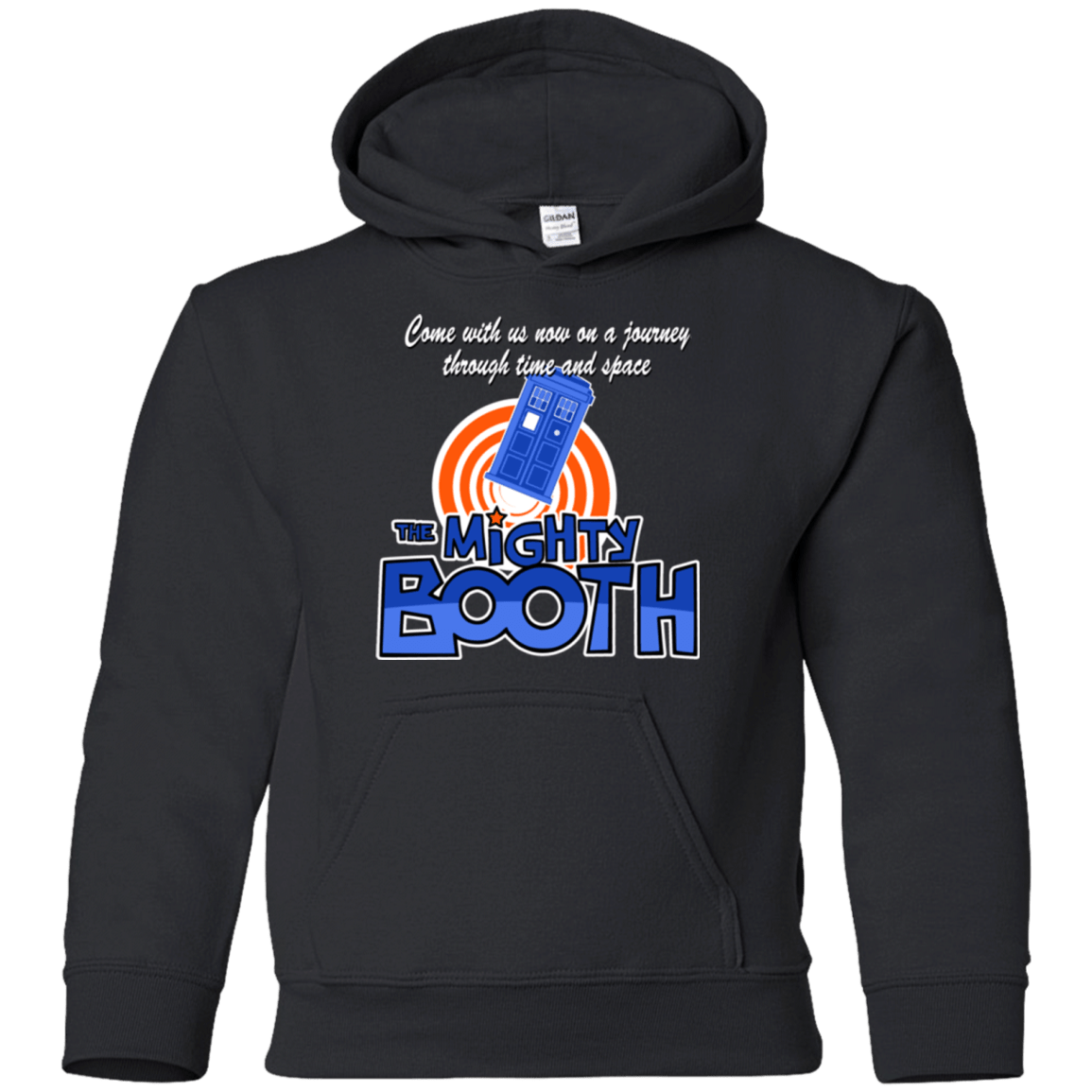 Sweatshirts Black / YS Mighty Booth Youth Hoodie
