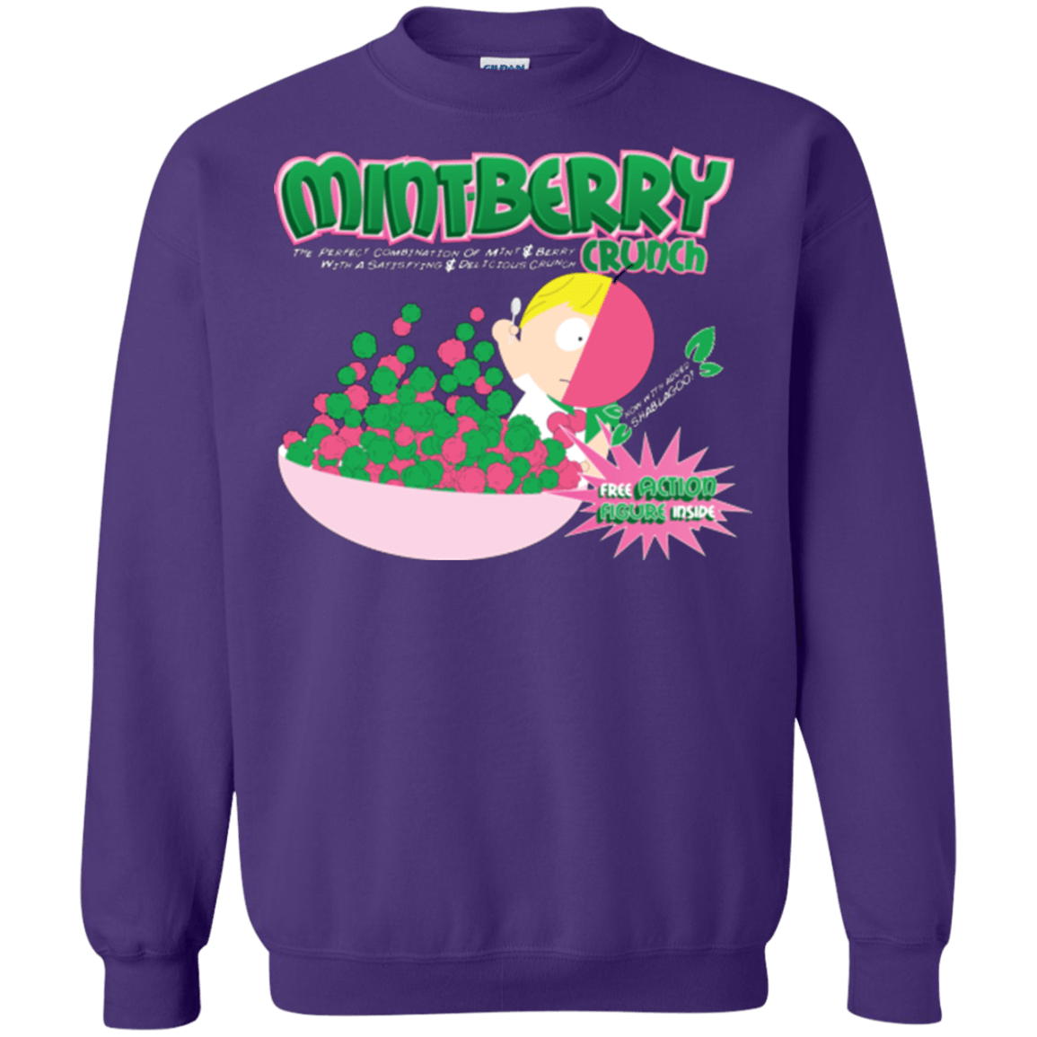 Sweatshirts Purple / Small Mintberry Crunch Crewneck Sweatshirt