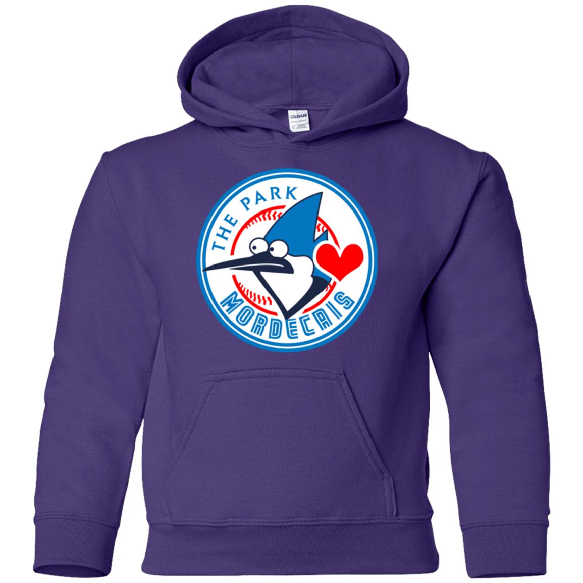 Sweatshirts Purple / YS Mordecais Youth Hoodie