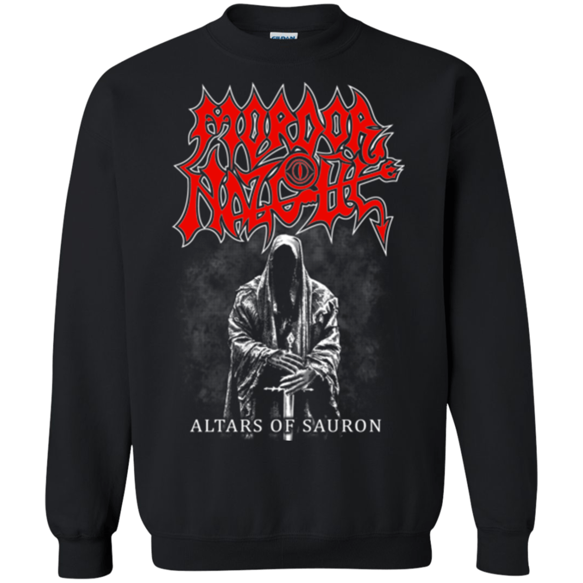 Sweatshirts Black / Small Mordor Nazgul Crewneck Sweatshirt