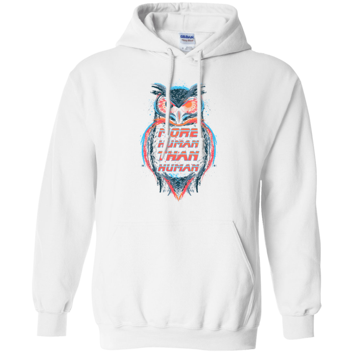 Sweatshirts White / Small More Human than Human Pullover Hoodie