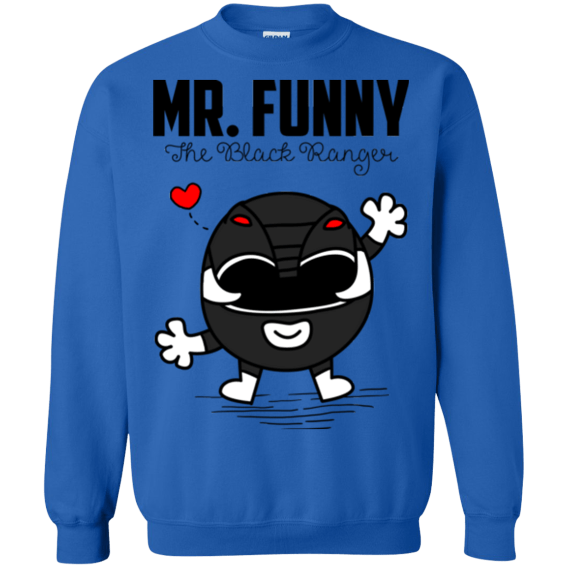 Sweatshirts Royal / Small Mr Funny Crewneck Sweatshirt
