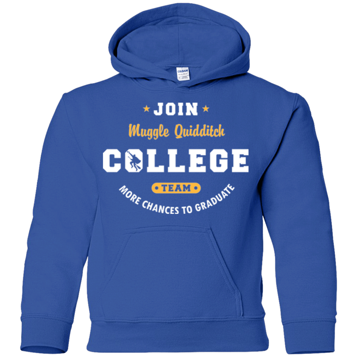 Sweatshirts Royal / YS Muggle Quidditch Youth Hoodie