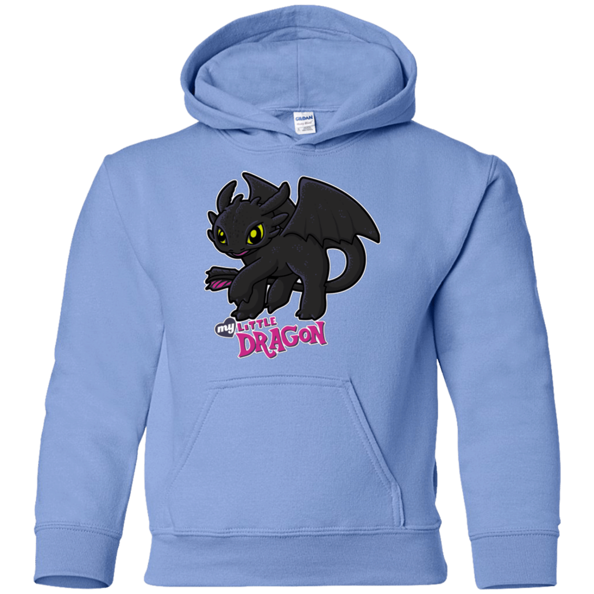 Sweatshirts Carolina Blue / YS MY LITTLE DRAGON Youth Hoodie