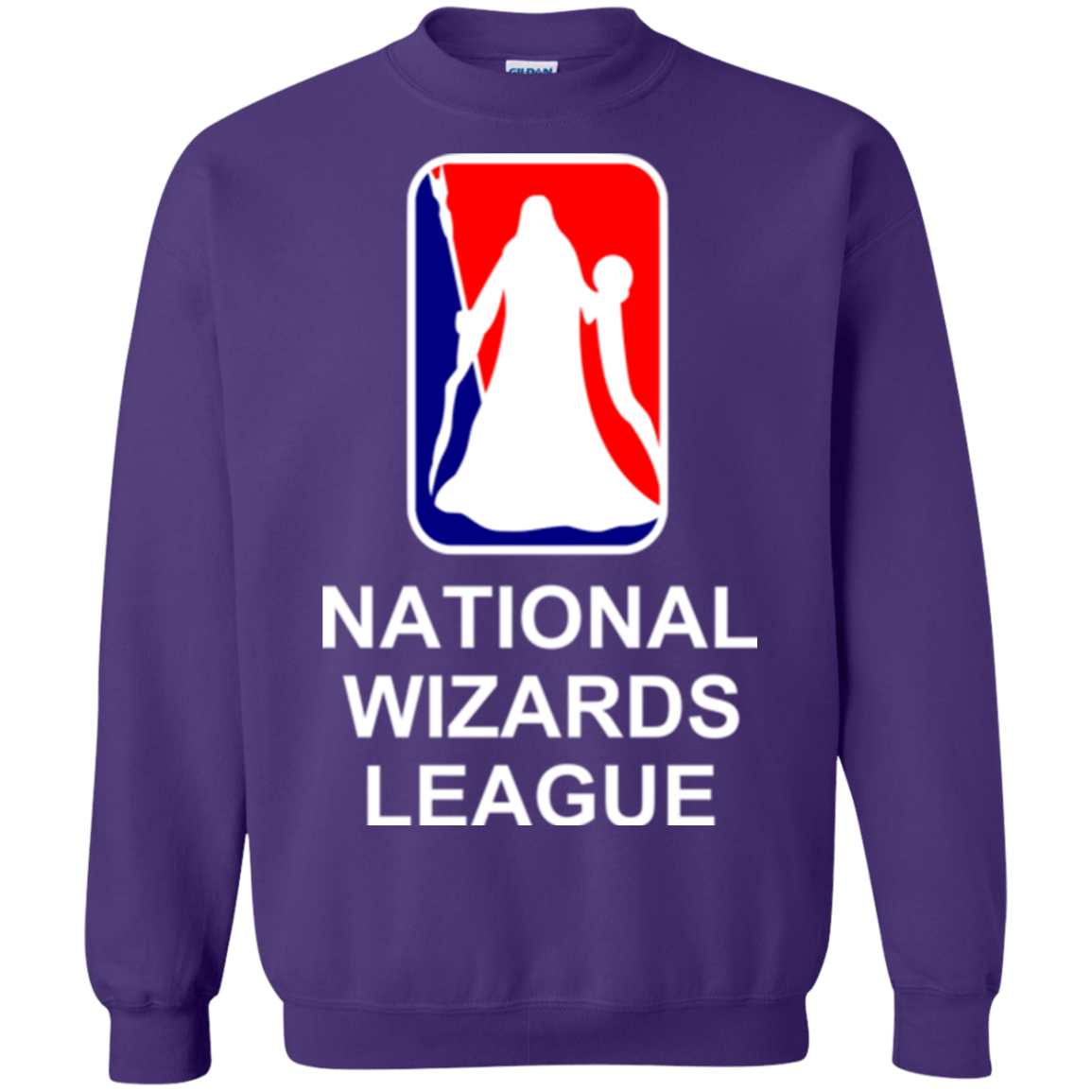 Sweatshirts Purple / Small National Wizards League Crewneck Sweatshirt