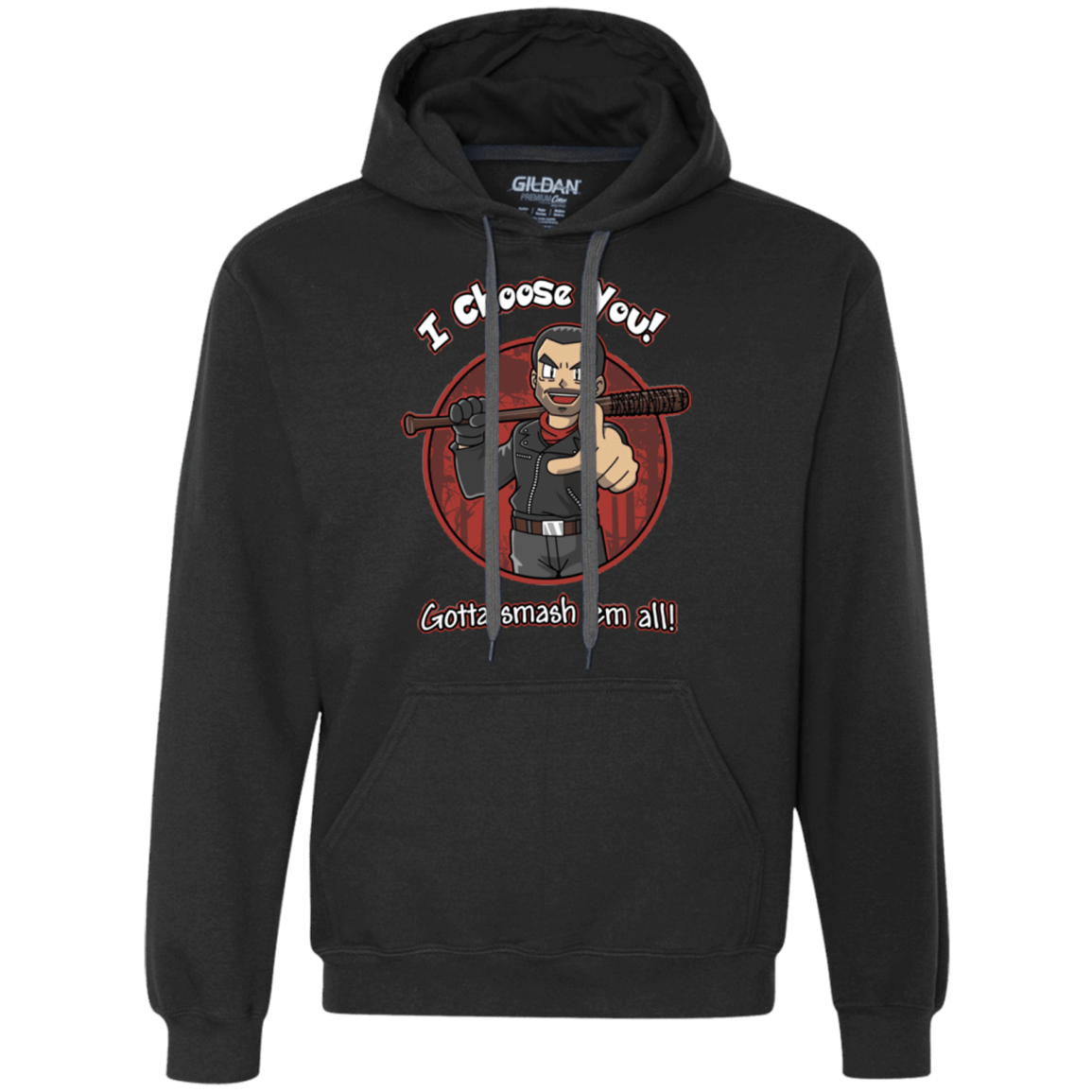 Sweatshirts Black / Small Negan Chooses You Premium Fleece Hoodie