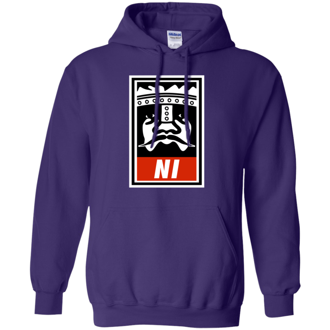 Sweatshirts Purple / Small Niid to Obey Pullover Hoodie