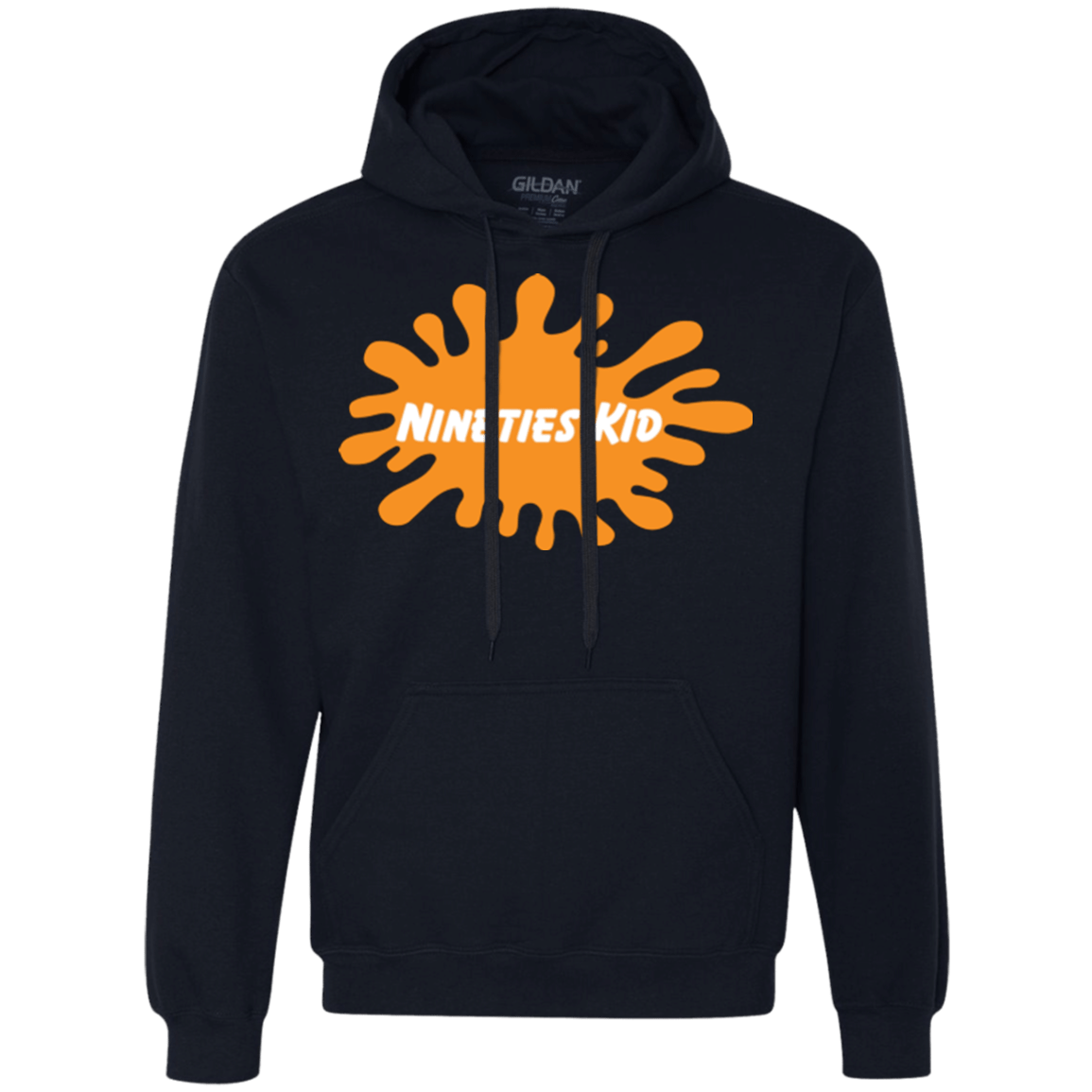 Sweatshirts Navy / Small Nineties Kid Premium Fleece Hoodie