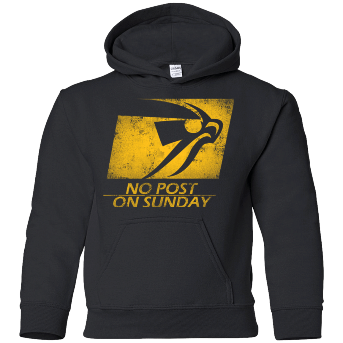 Sweatshirts Black / YS No Post On Sunday Youth Hoodie