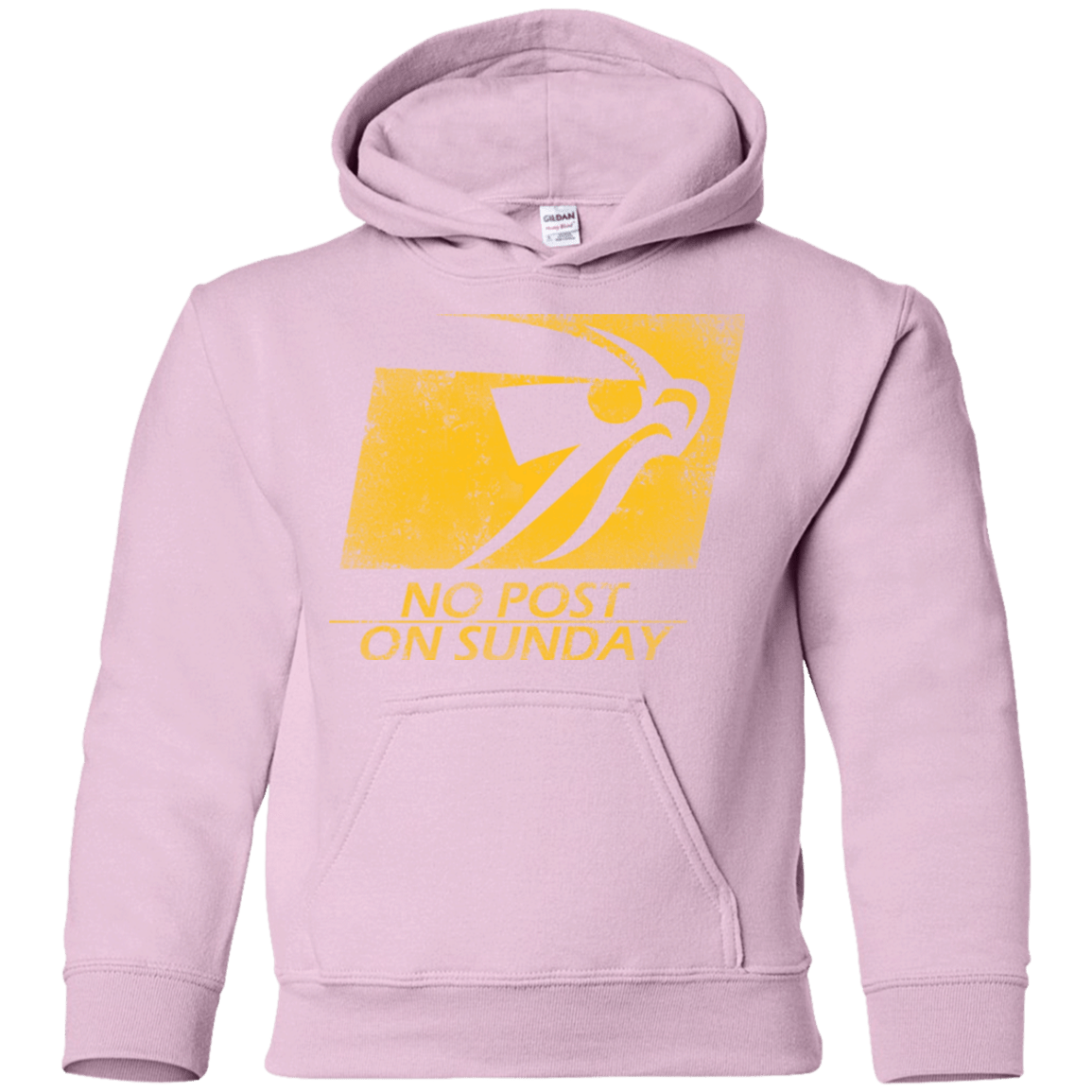 Sweatshirts Light Pink / YS No Post On Sunday Youth Hoodie