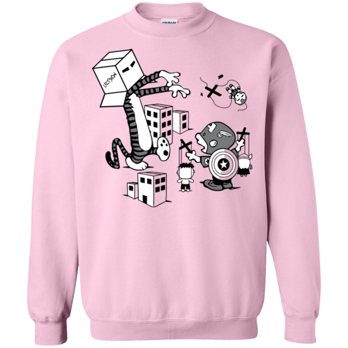Sweatshirts Light Pink / Small No Strings Attached Crewneck Sweatshirt