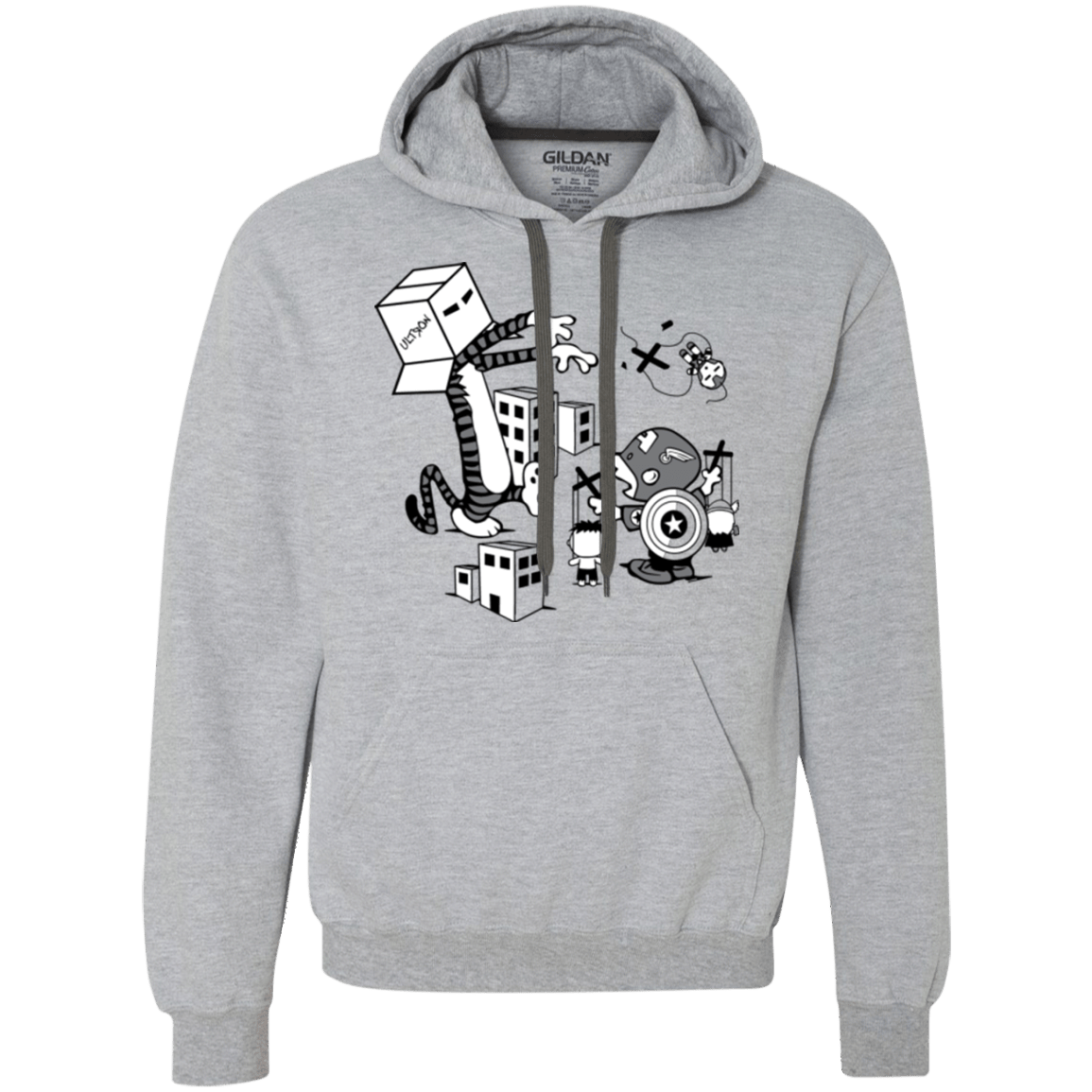 Sweatshirts Sport Grey / Small No Strings Attached Premium Fleece Hoodie