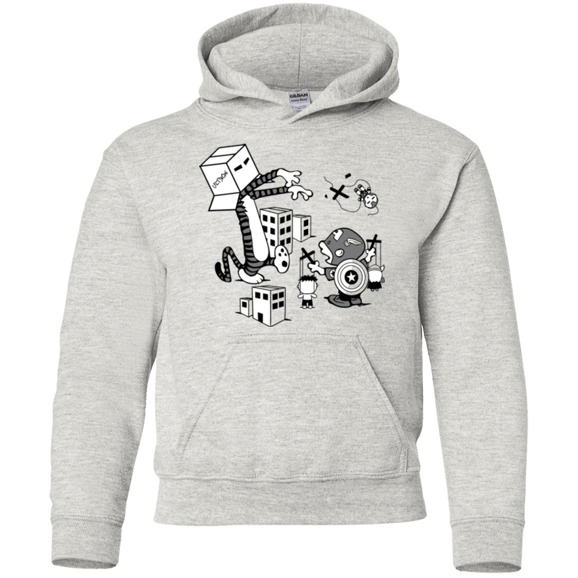 Sweatshirts Ash / YS No Strings Attached Youth Hoodie