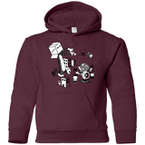 Sweatshirts Maroon / YS No Strings Attached Youth Hoodie