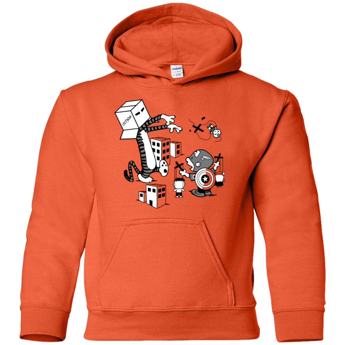 Sweatshirts Orange / YS No Strings Attached Youth Hoodie