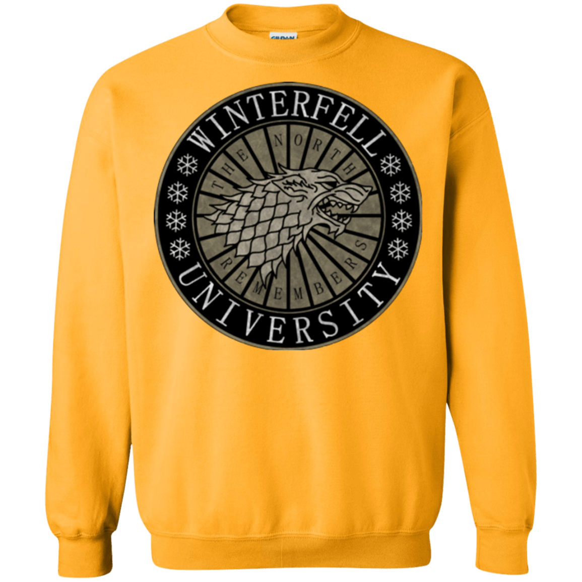 Sweatshirts Gold / Small North university Crewneck Sweatshirt