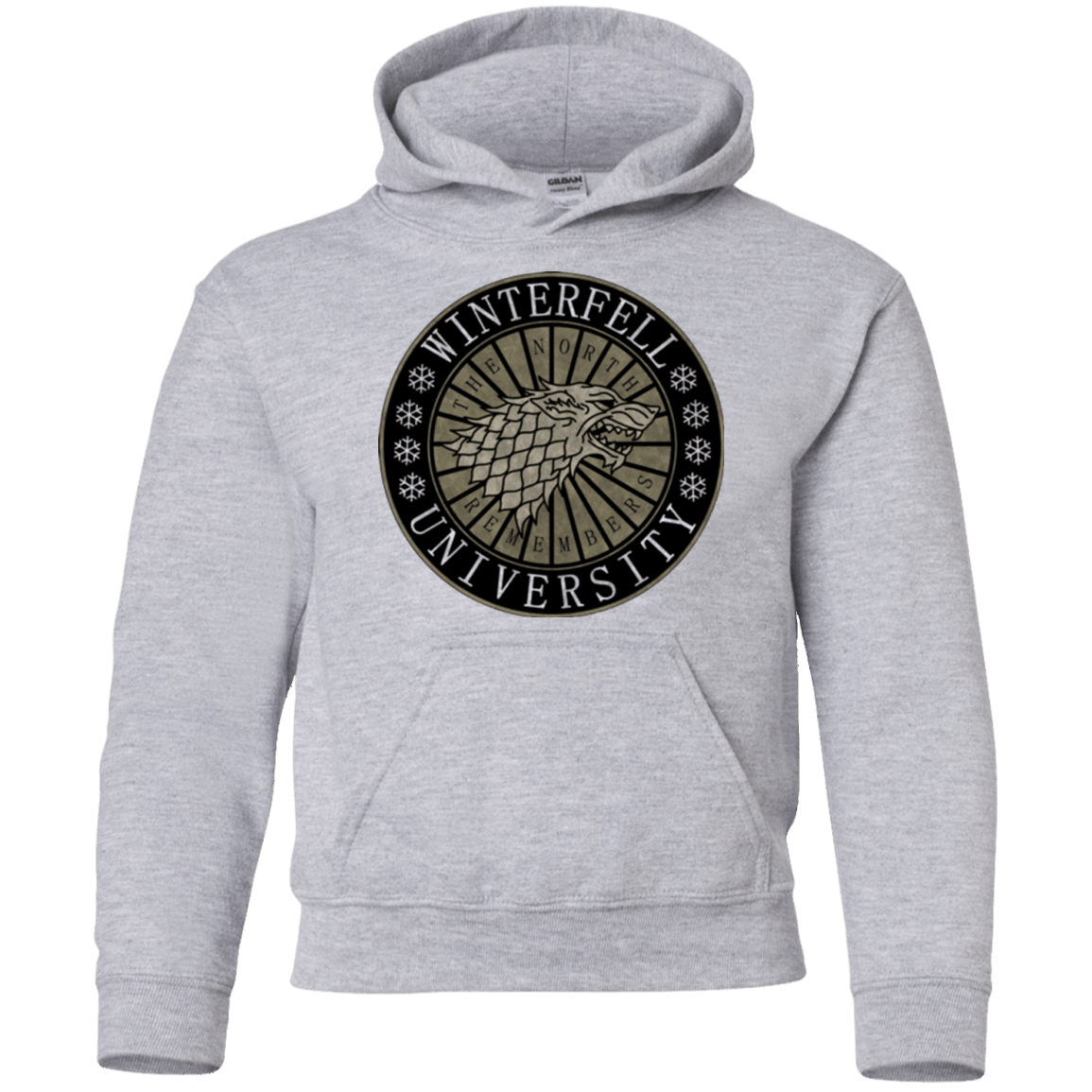 Sweatshirts Sport Grey / YS North university Youth Hoodie