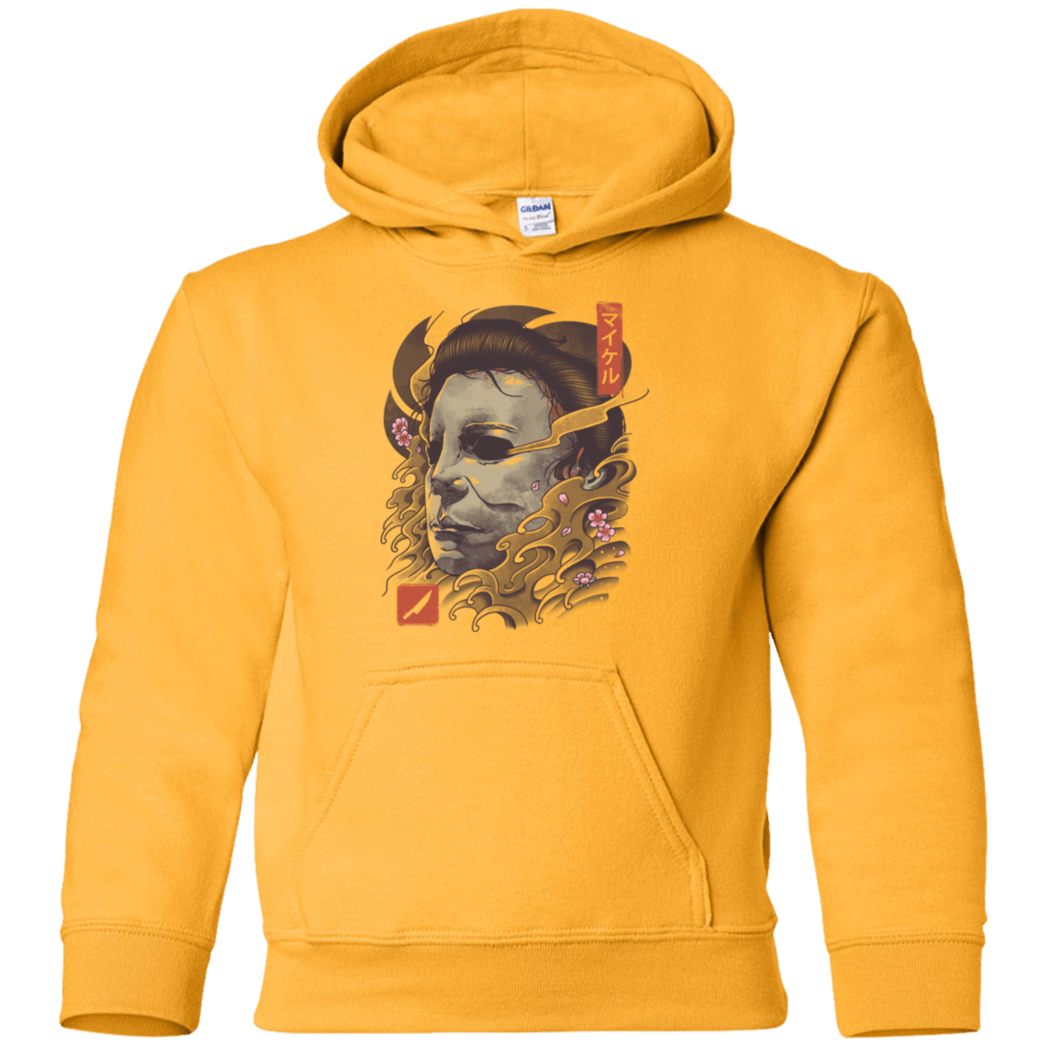 Sweatshirts Gold / YS Oni Slasher Mask Youth Hoodie
