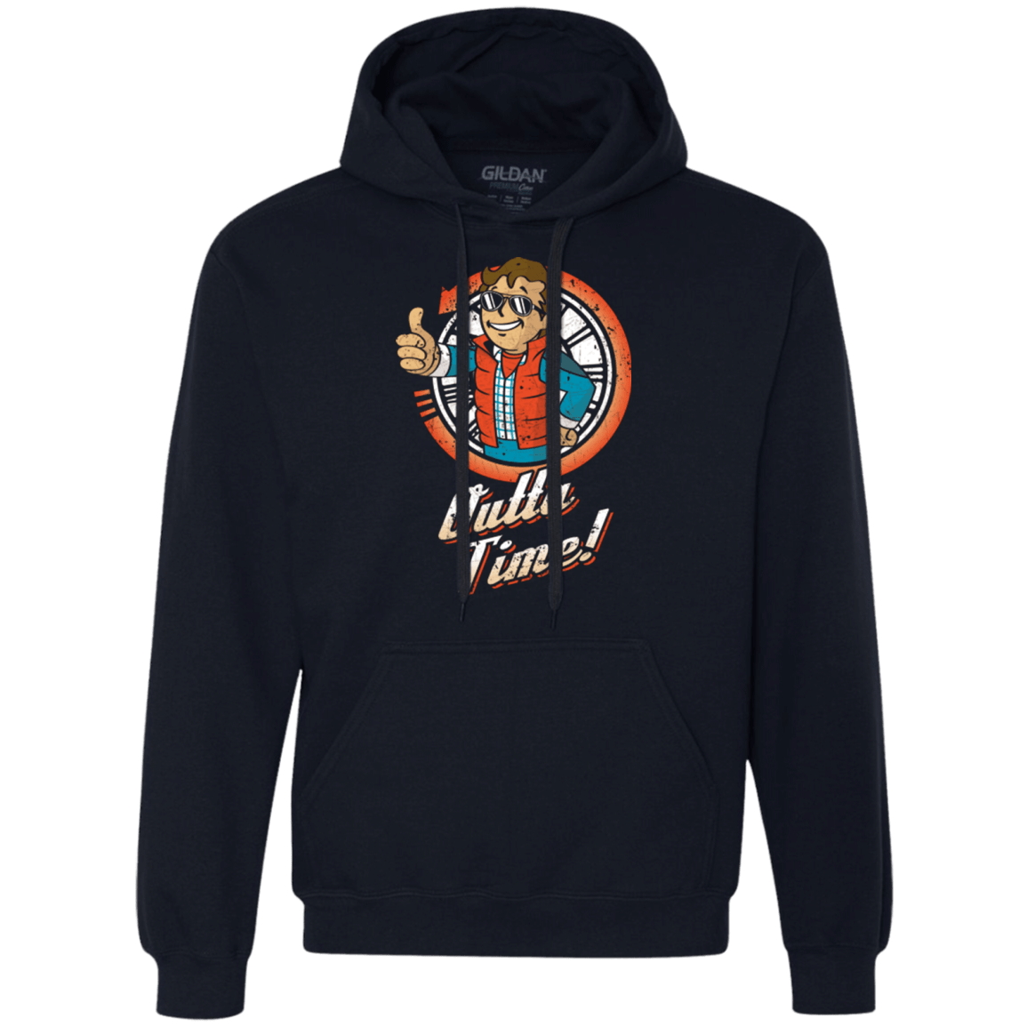 Sweatshirts Navy / Small Outta Time Premium Fleece Hoodie