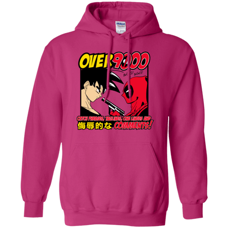 Sweatshirts Heliconia / Small Over 9000 Pullover Hoodie