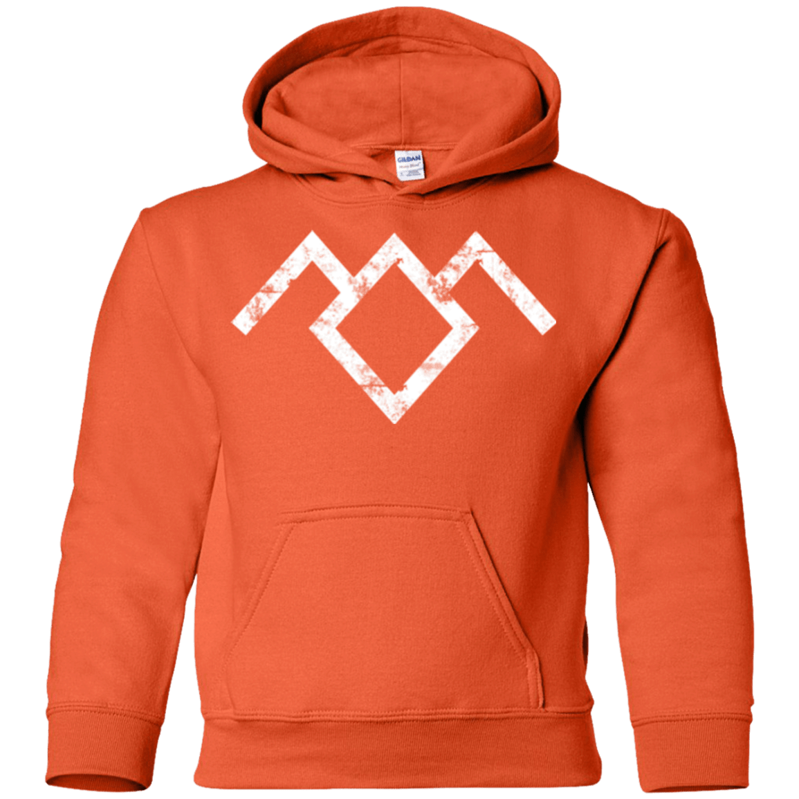 Sweatshirts Orange / YS Owl Symbol Youth Hoodie