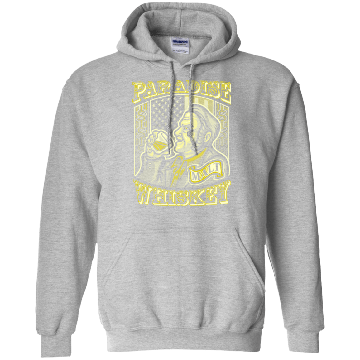 Sweatshirts Sport Grey / Small Paradise Whiskey Pullover Hoodie