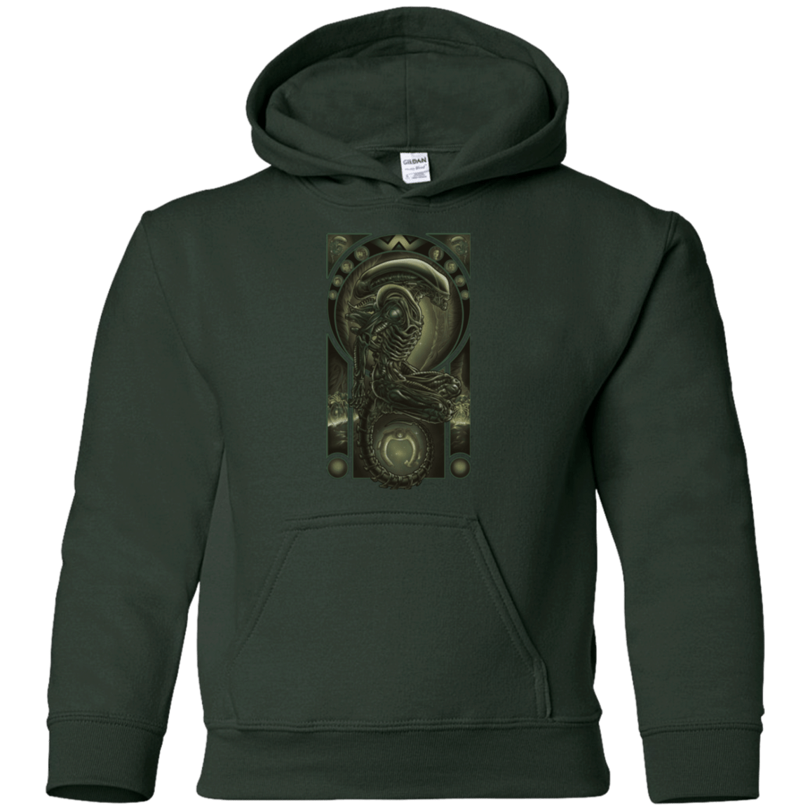 Sweatshirts Forest Green / YS Parasite Youth Hoodie