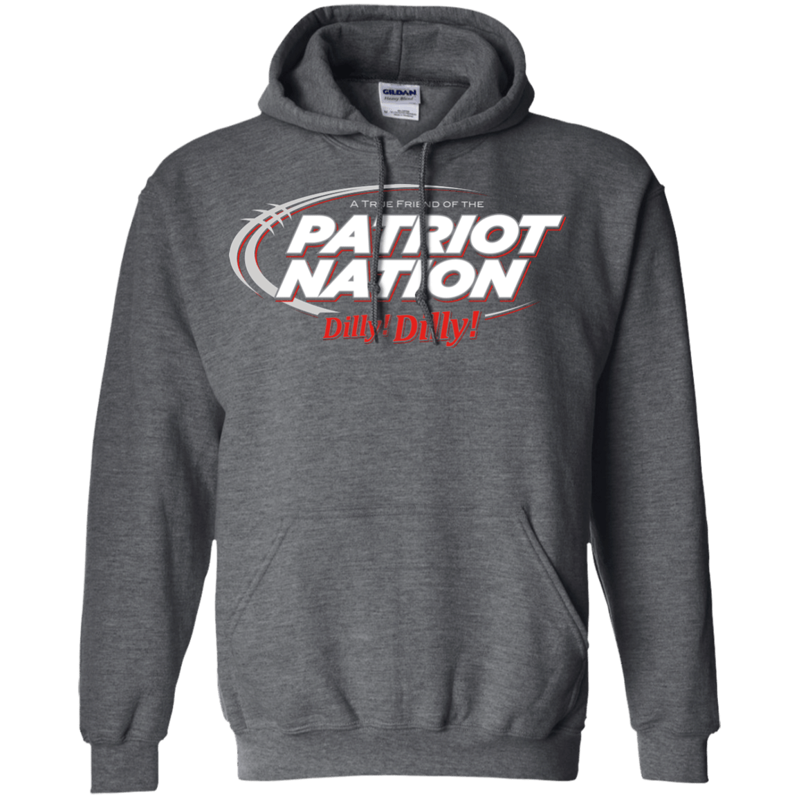Sweatshirts Dark Heather / Small Patriot Nation Dilly Dilly Pullover Hoodie