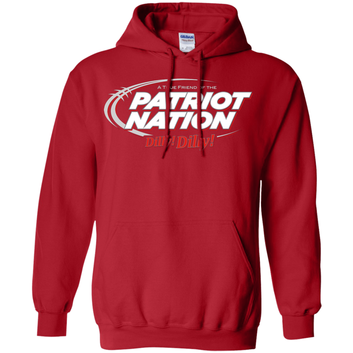 Sweatshirts Red / Small Patriot Nation Dilly Dilly Pullover Hoodie