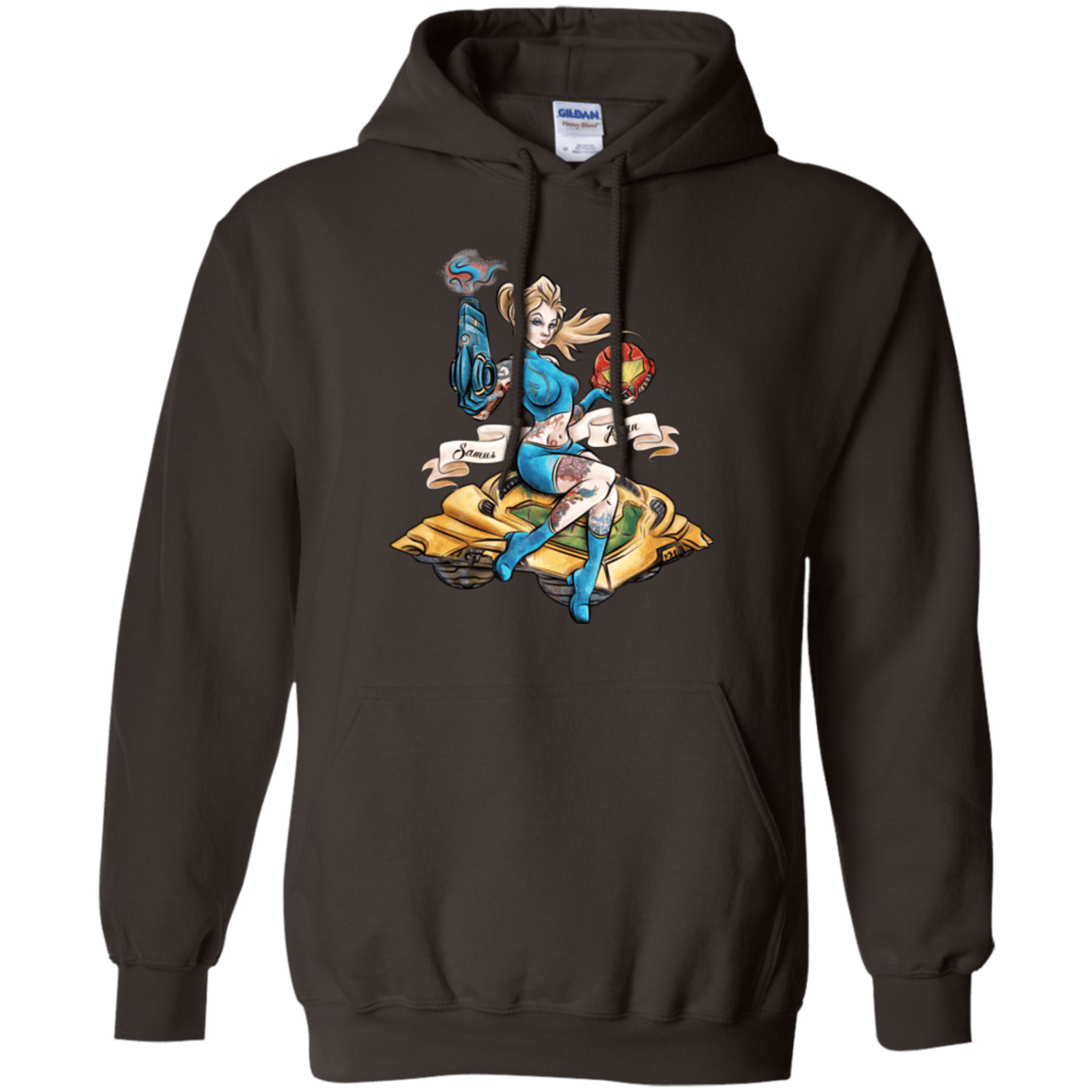 Sweatshirts Dark Chocolate / Small PINUP SAMUS Pullover Hoodie