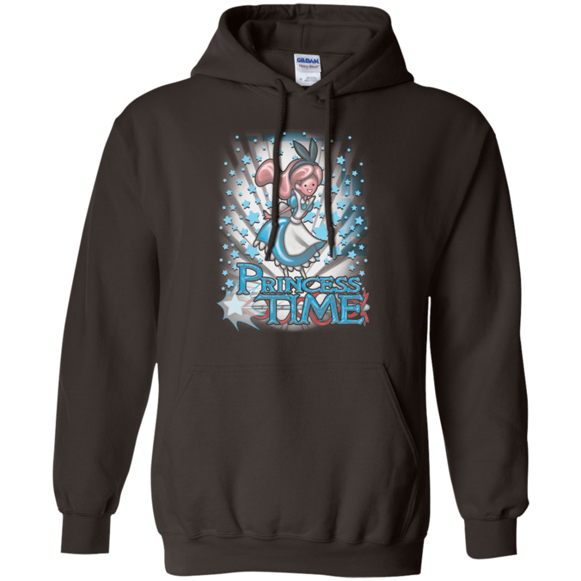 Sweatshirts Dark Chocolate / Small Princess Time Alice Pullover Hoodie