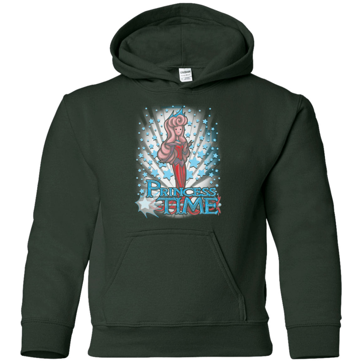 Sweatshirts Forest Green / YS Princess Time Aurora Youth Hoodie