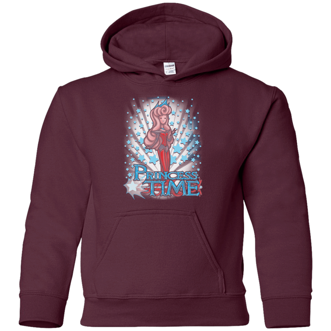 Sweatshirts Maroon / YS Princess Time Aurora Youth Hoodie