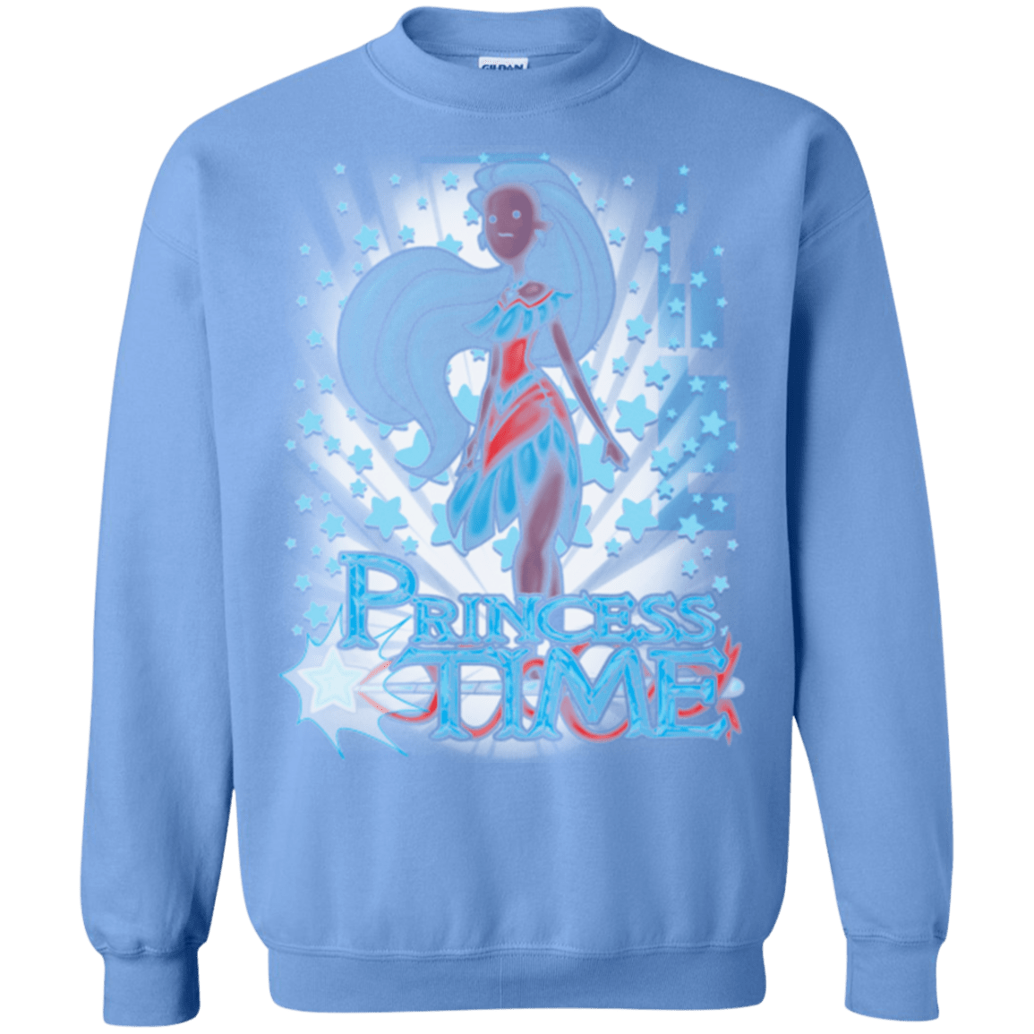 Sweatshirts Carolina Blue / Small Princess Time Pocahontas Crewneck Sweatshirt