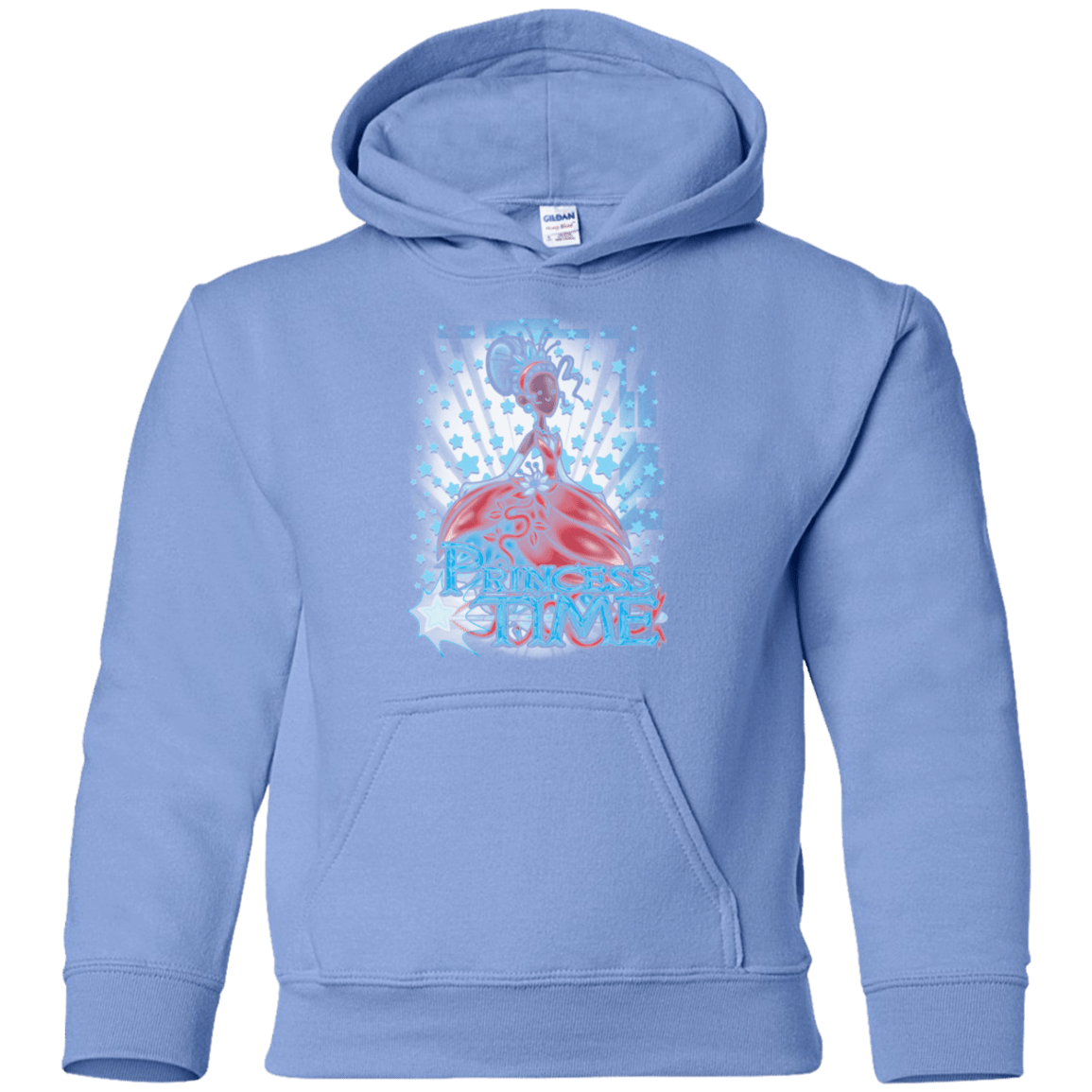 Sweatshirts Carolina Blue / YS Princess Time Tiana Youth Hoodie
