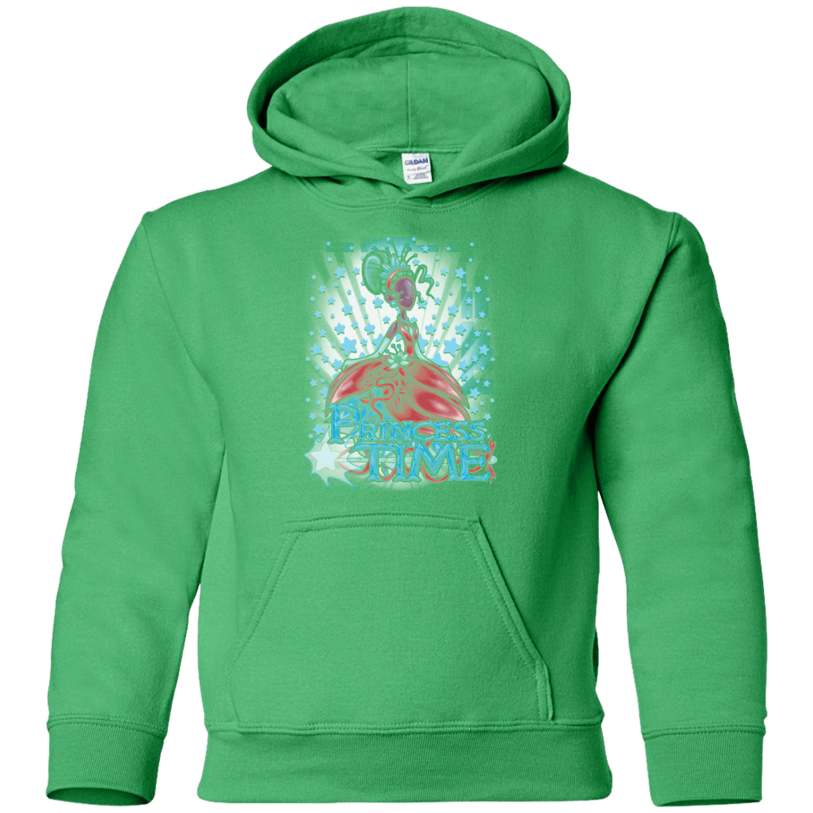 Sweatshirts Irish Green / YS Princess Time Tiana Youth Hoodie