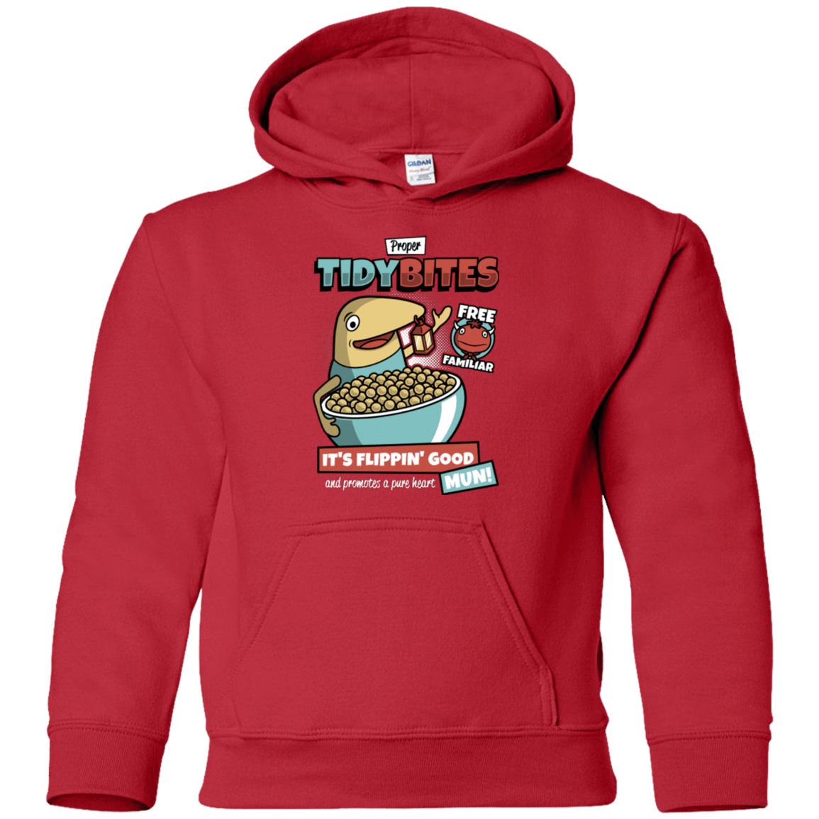 Sweatshirts Red / YS PROPER TIDY BITES Youth Hoodie