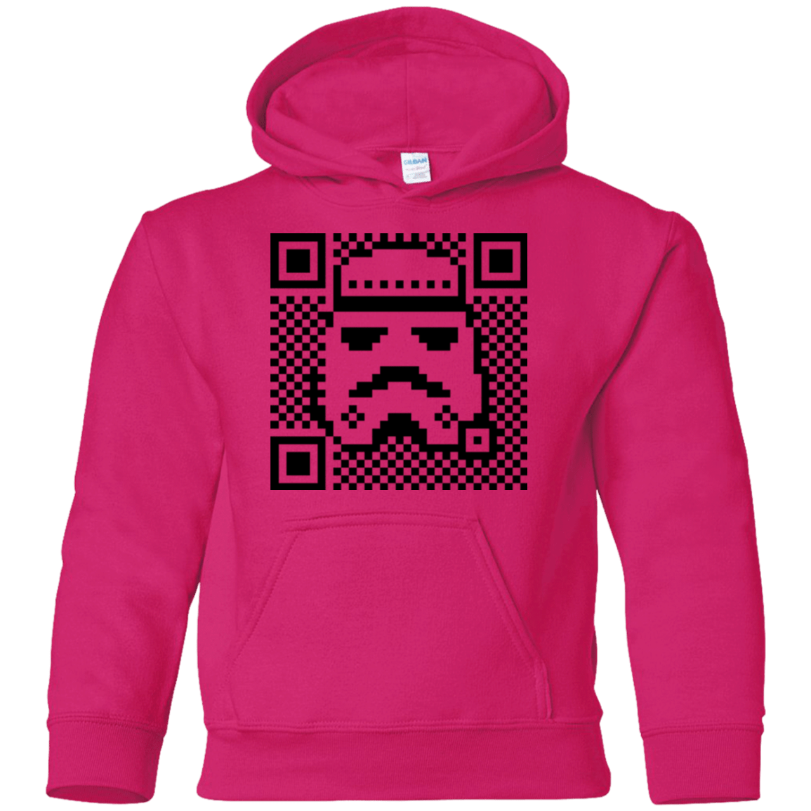 Sweatshirts Heliconia / YS QR trooper Youth Hoodie