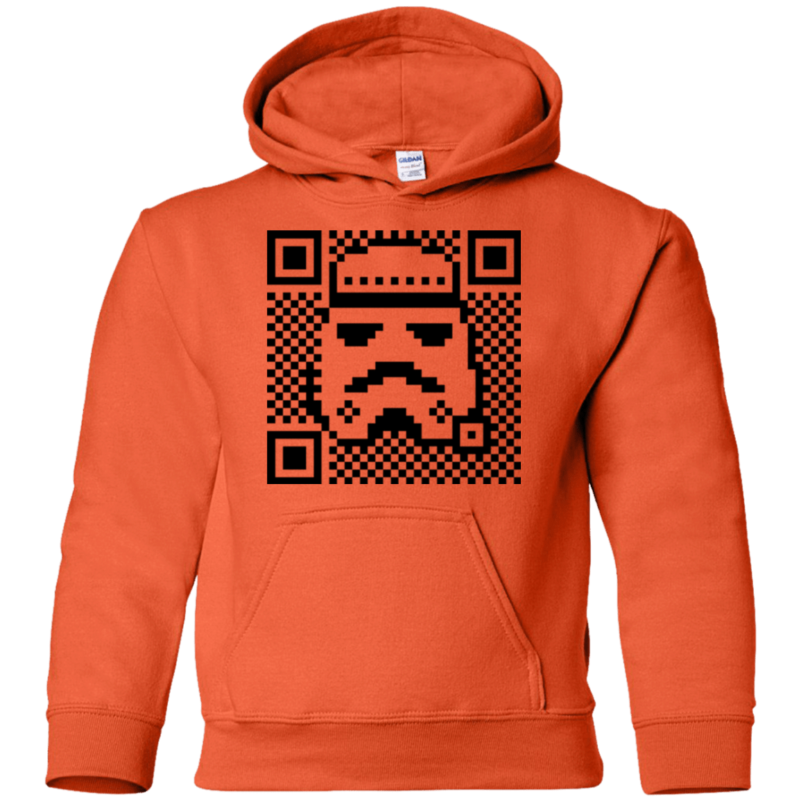 Sweatshirts Orange / YS QR trooper Youth Hoodie