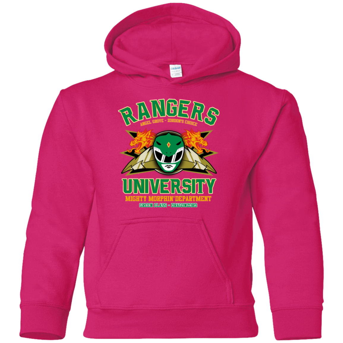 Sweatshirts Heliconia / YS Rangers U Green Ranger Youth Hoodie