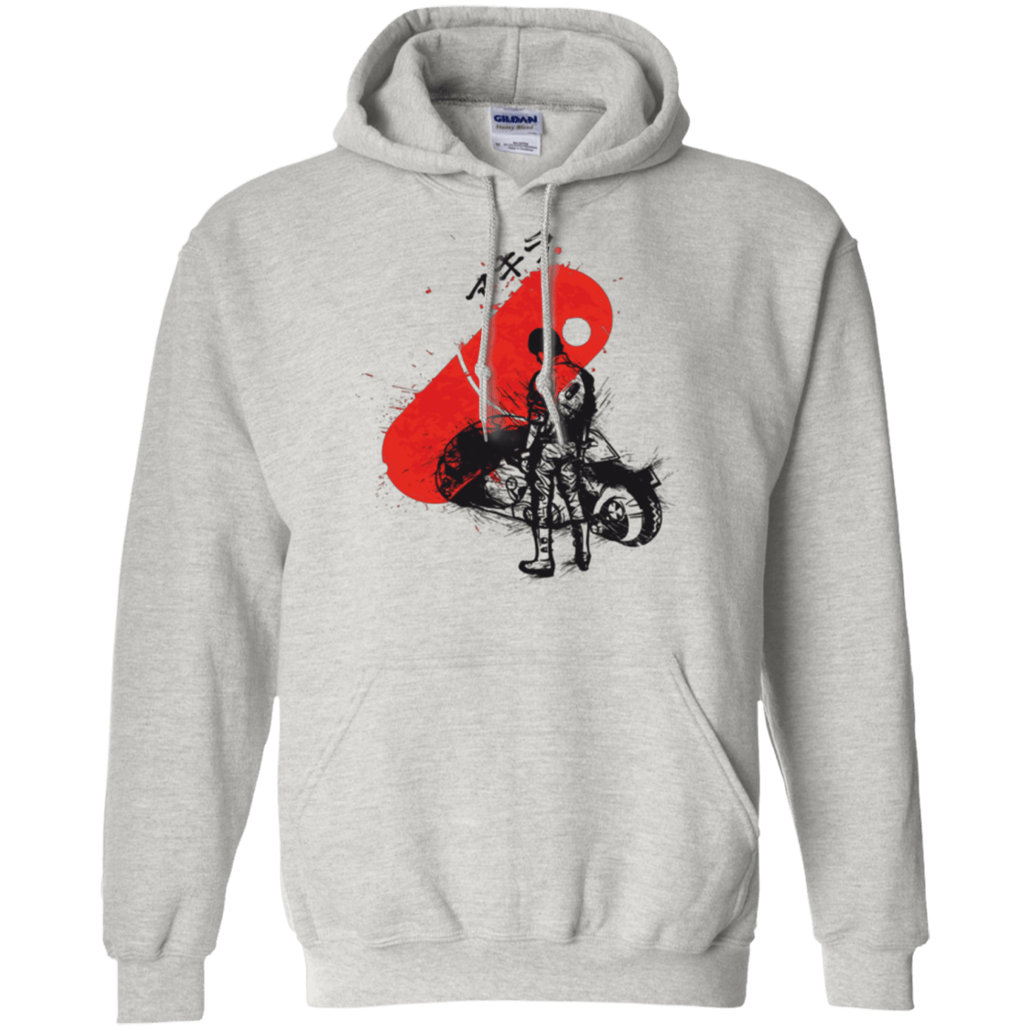 Sweatshirts Ash / Small RED SUN AKIRA Pullover Hoodie