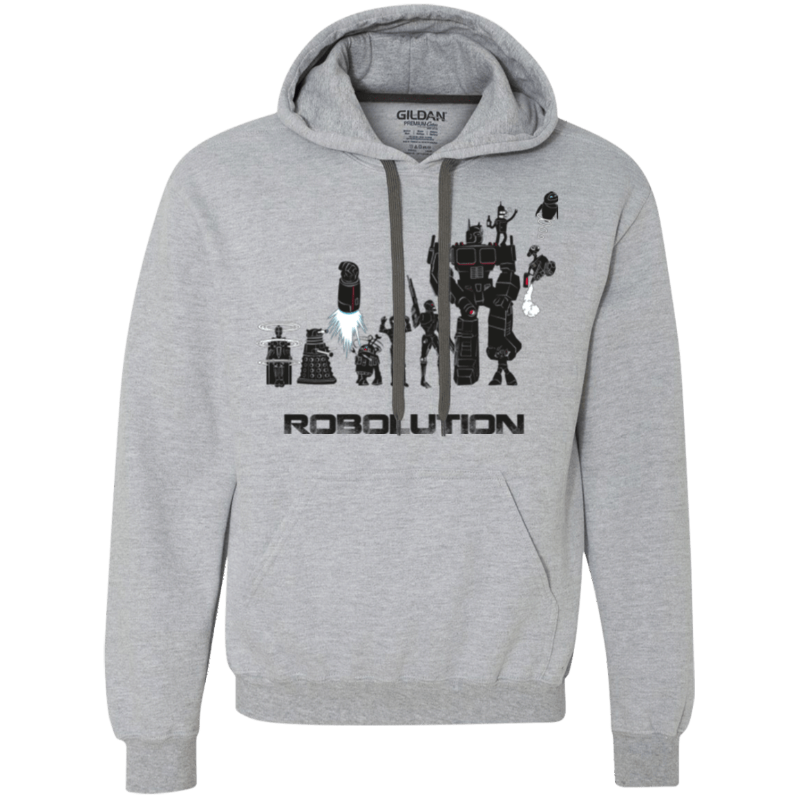 Sweatshirts Sport Grey / Small Robolution Premium Fleece Hoodie