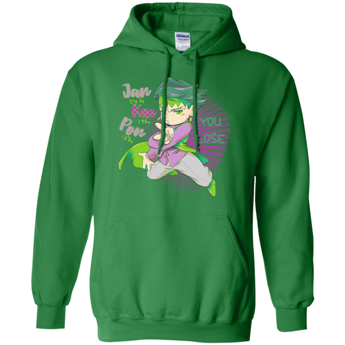 Sweatshirts Irish Green / S Rohan Kishibe Pullover Hoodie