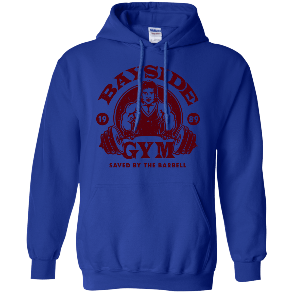 Sweatshirts Royal / Small SAVED BY THE BARBELL Pullover Hoodie