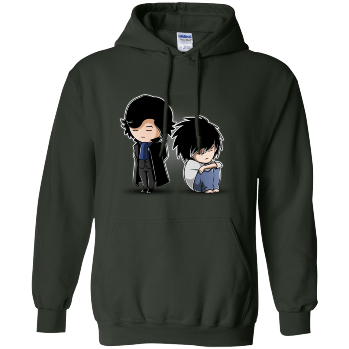 Sweatshirts Forest Green / Small SherLock2 Pullover Hoodie